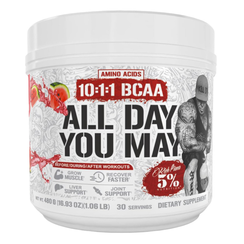 Rich Piana 5% Nutrition All Day You May
