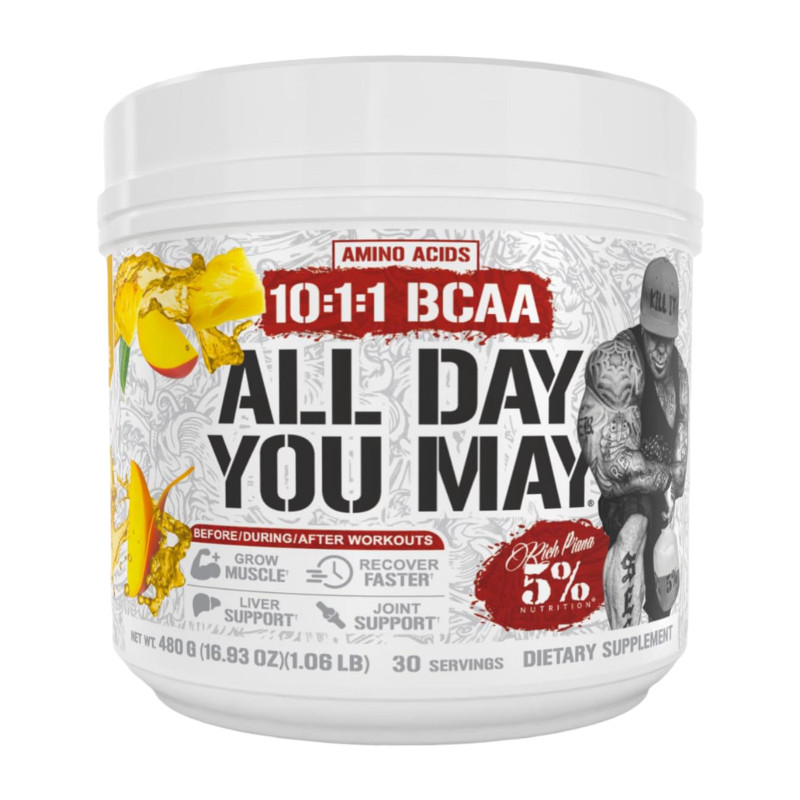 Rich Piana 5% Nutrition All Day You May