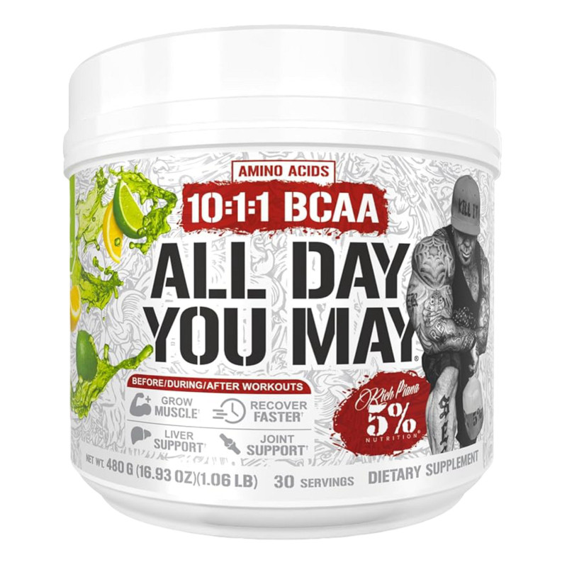 Rich Piana 5% Nutrition All Day You May