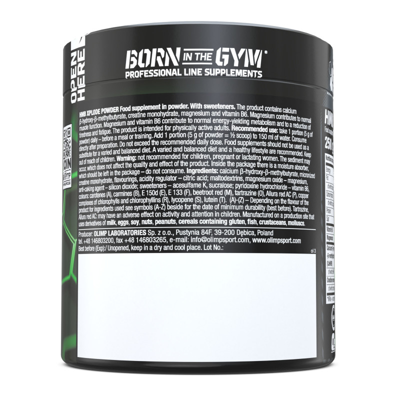 Olimp Nutrition HMB Xplode Powder 250g