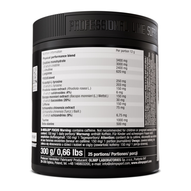 Olimp Nutrition R-weiler Focus Powder 300g