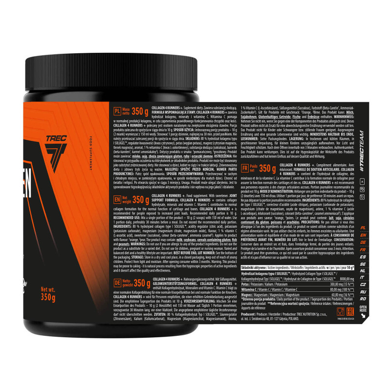Trec Nutrition Collagen 4 Runners+ Powder 350g