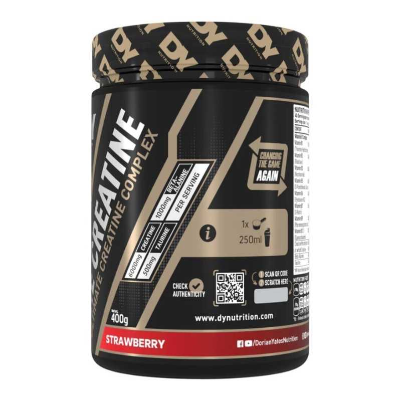 Dorian Yates Nutrition The Creatine Powder 400g Dorian Yates Nutrition The Creatine Powder 400g