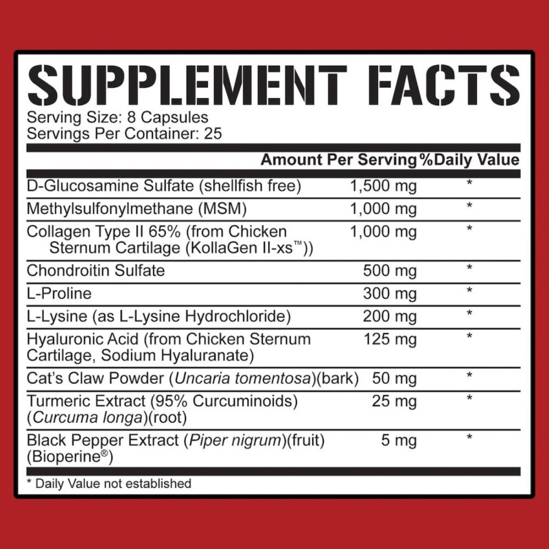 5% Nutrition Joint Defender 200 Caps