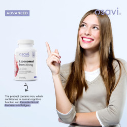 Osavi Liposomal Iron Vegan Caps Osavi Liposomal Iron Vegan Caps