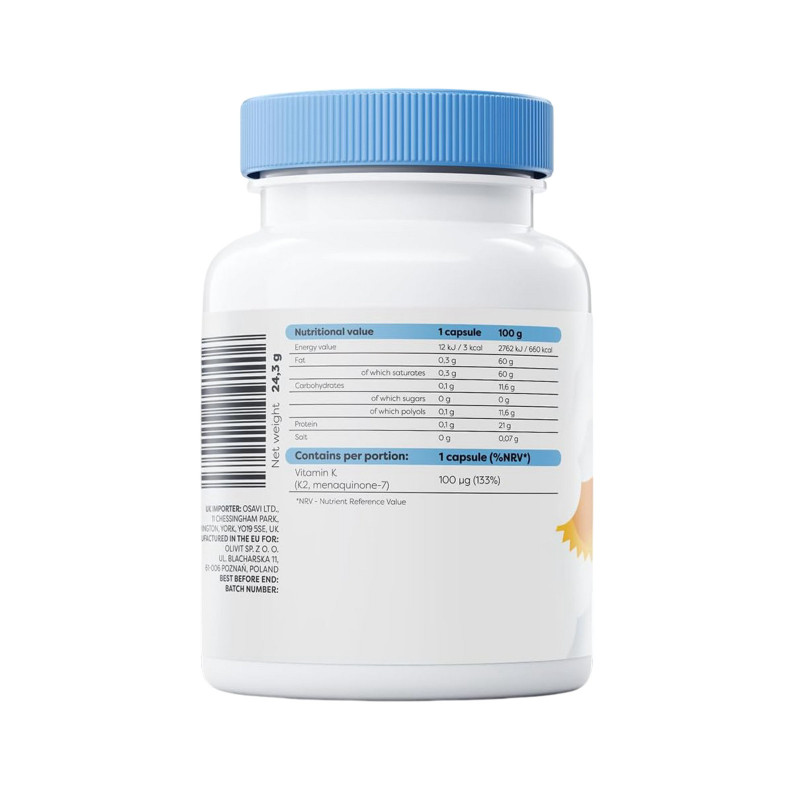 Osavi Vitamin K2 MK‑7 Softgels