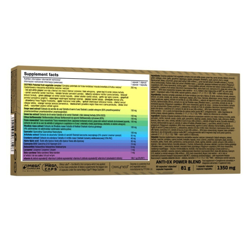 Olimp Nutrition Anti‑Ox Power Blend 60 Mega Caps