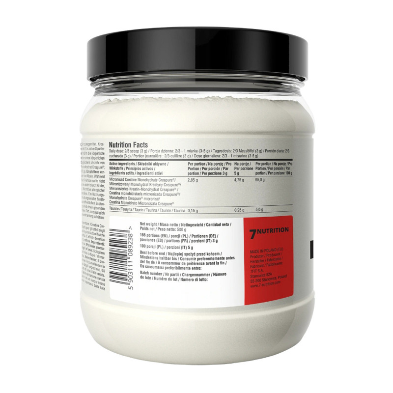 7Nutrition Creatine Creapure Powder 500g 7Nutrition Creatine Creapure Powder 500g