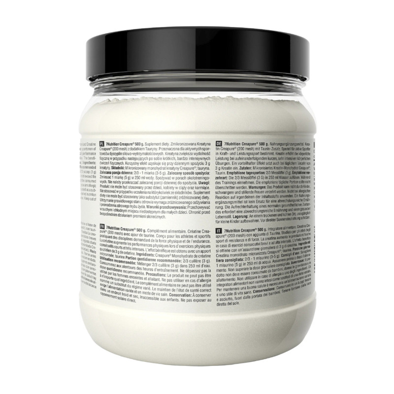 7Nutrition Creatine Creapure Powder 500g 7Nutrition Creatine Creapure Powder 500g