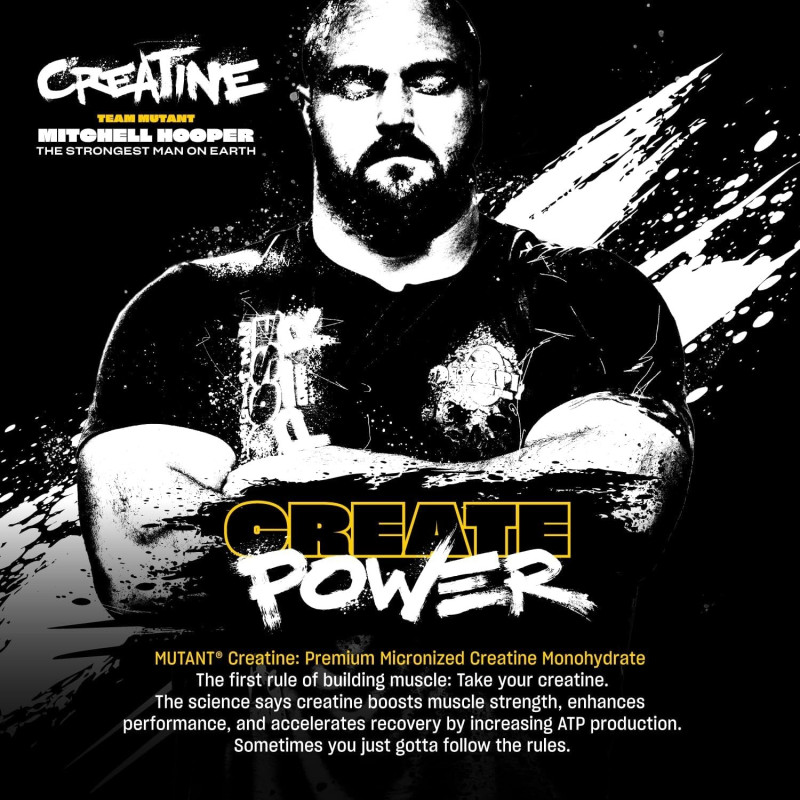 Mutant Creatine Unflavoured Powder 300g