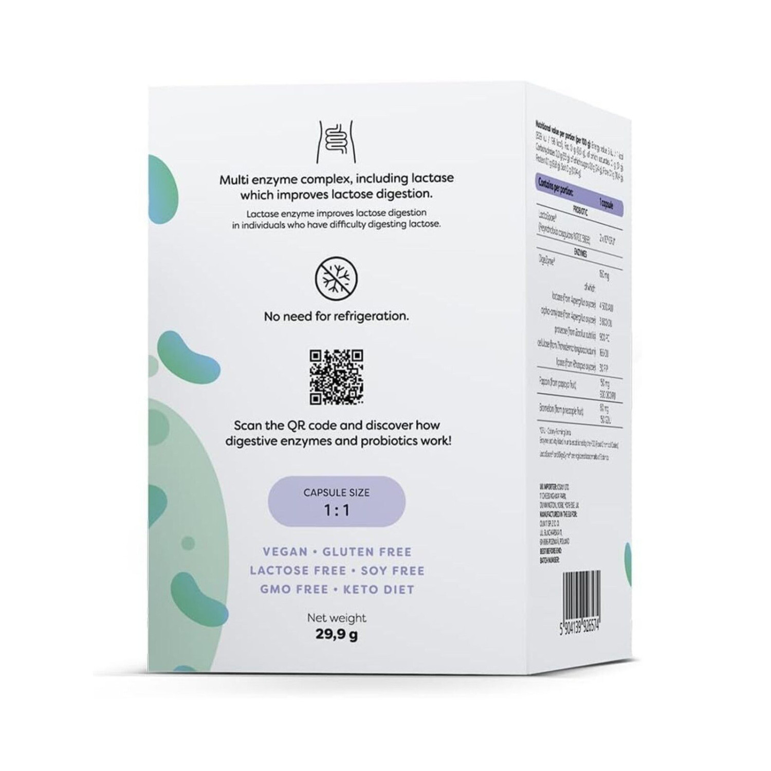 Osavi Digestive Enzymes + Probiotic Vegan Caps