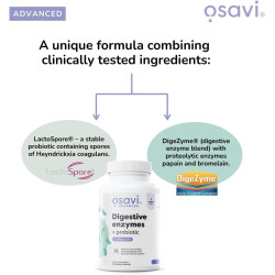 Osavi Digestive Enzymes + Probiotic Vegan Caps