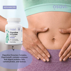 Osavi Digestive Enzymes + Probiotic Vegan Caps