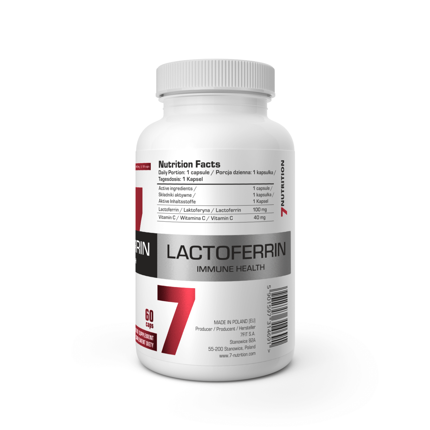 7Nutrition Lactoferrin 60 Caps