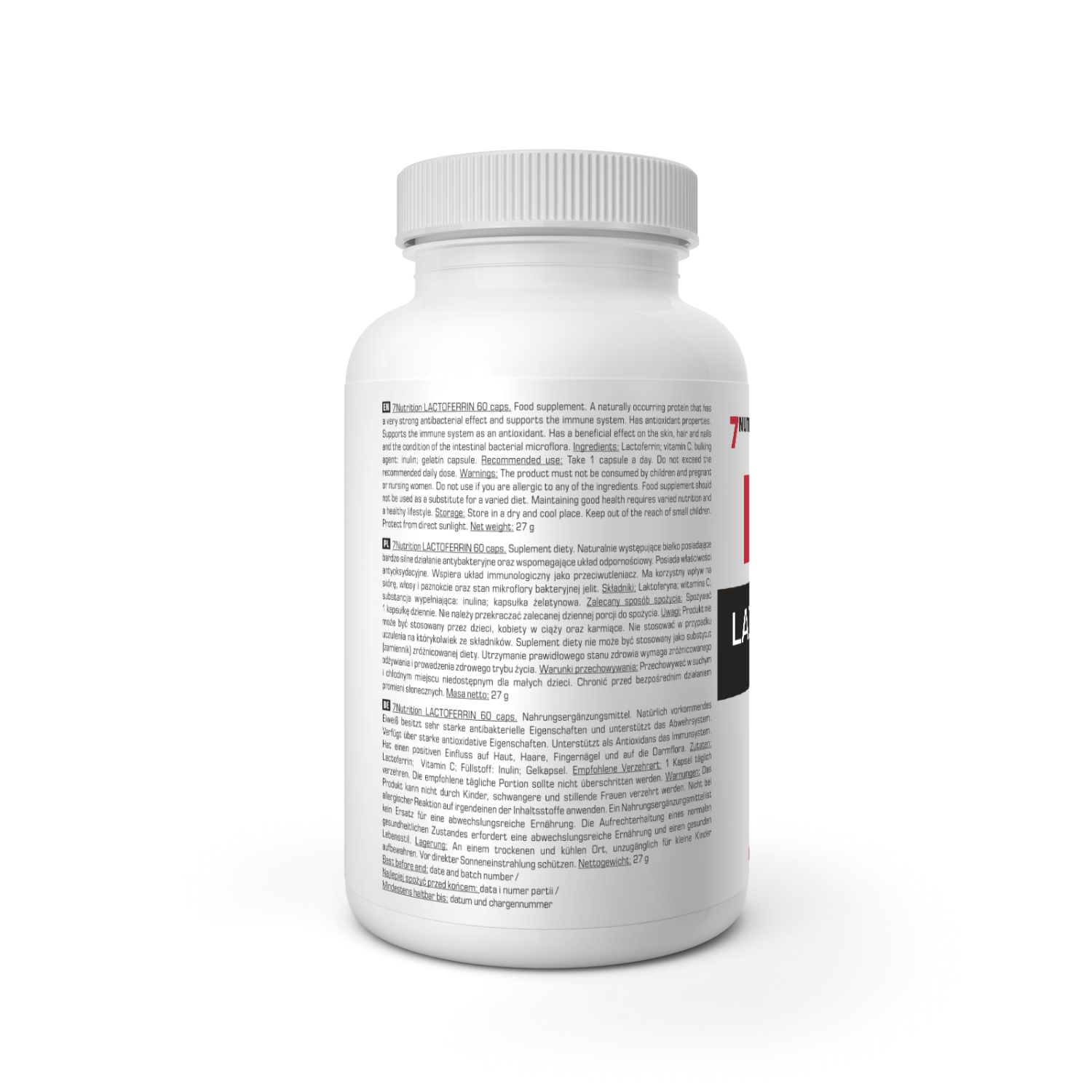 7Nutrition Lactoferrin 60 Caps
