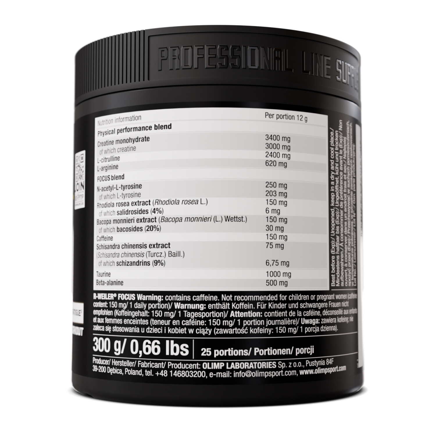 Olimp Nutrition R‑Weiler Focus Powder 300g