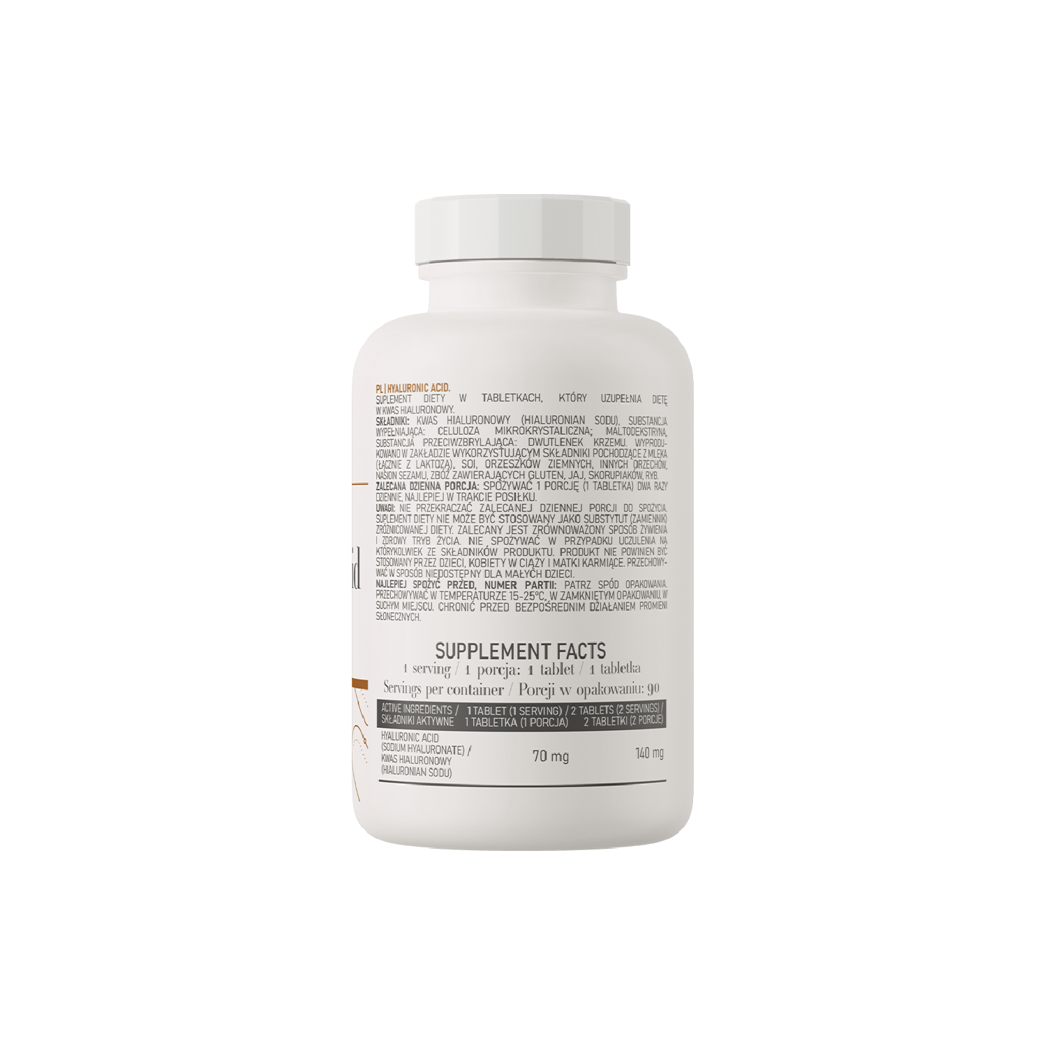 Ostrovit Hyaluronic Acid 90 Tabs Ostrovit Hyaluronic Acid 90 Tabs