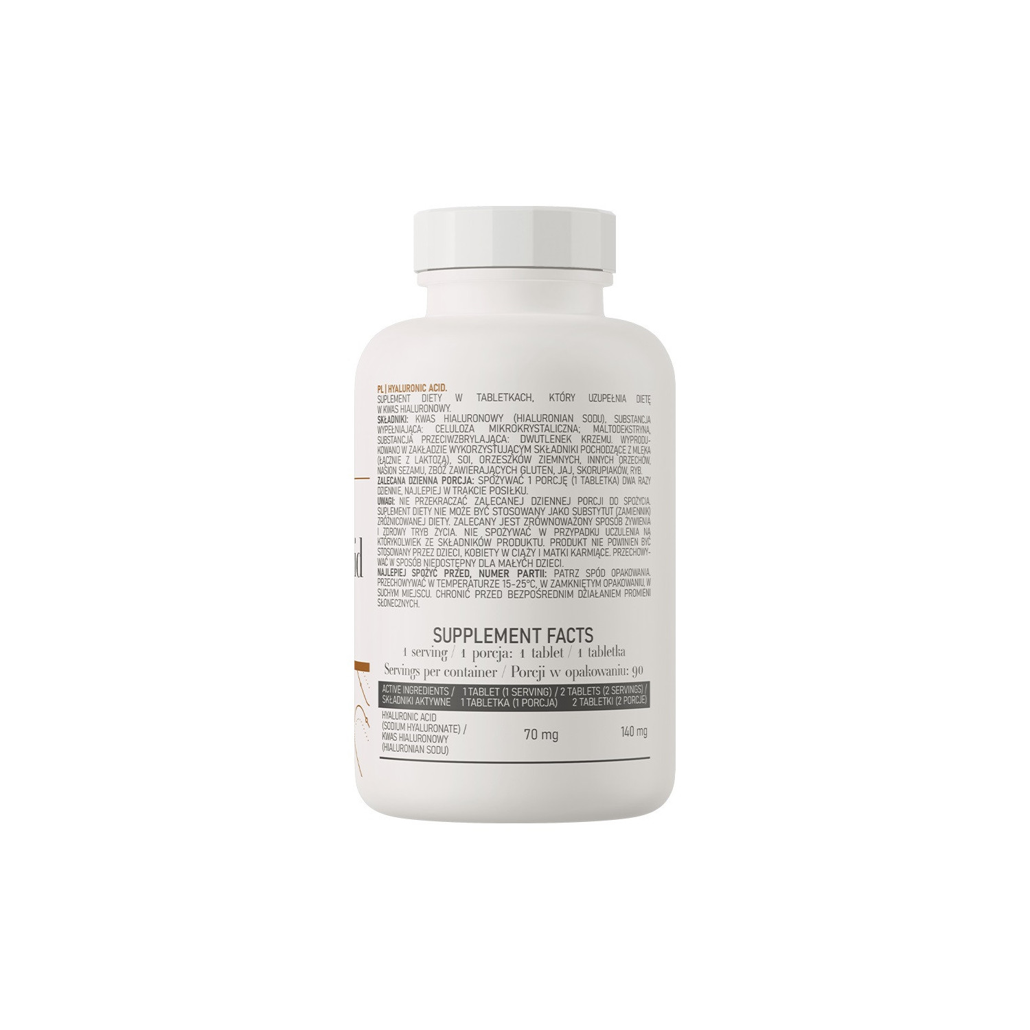 Ostrovit Hyaluronic Acid 90 Tabs