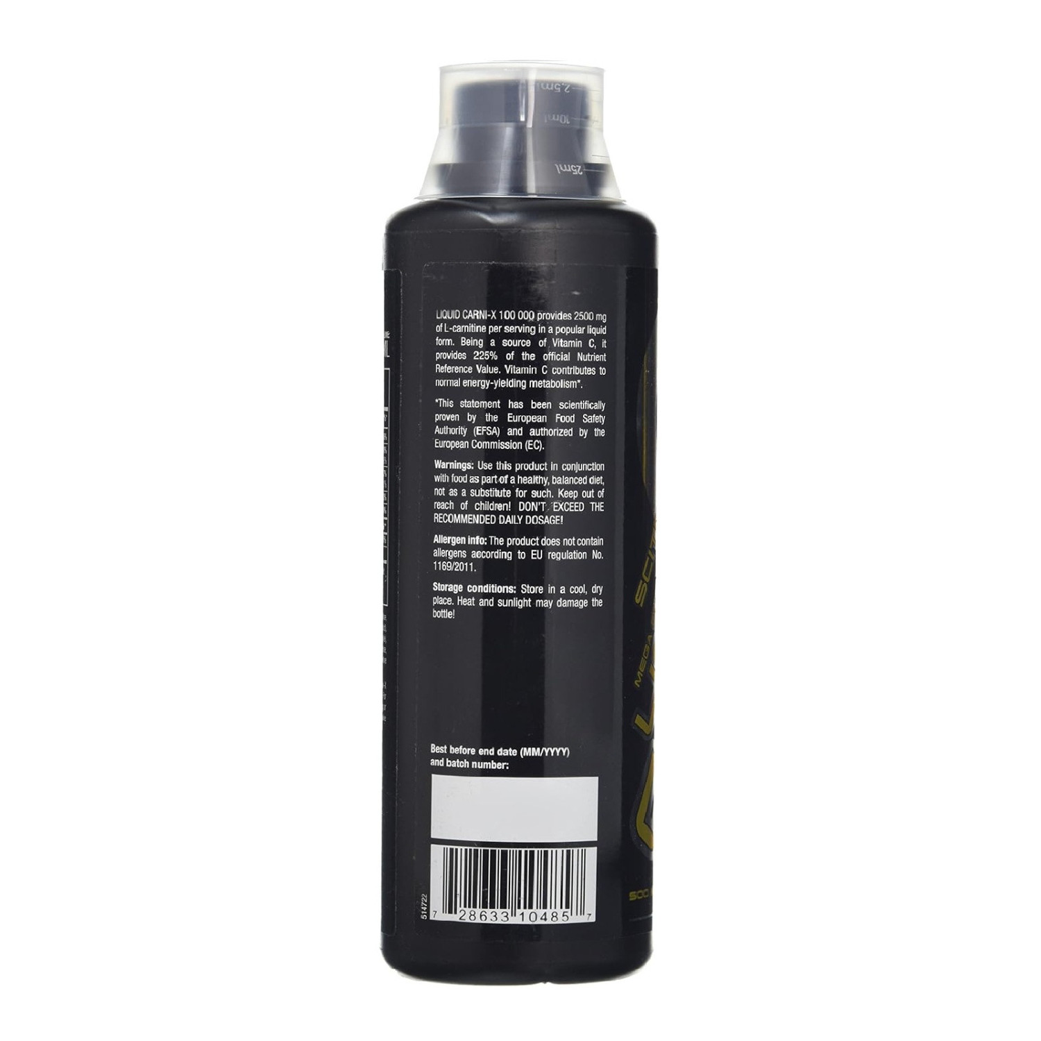 Scitec Nutrition Liquid Carni‑X 100 000 500ml Scitec Nutrition Liquid Carni‑X 100 000 500ml