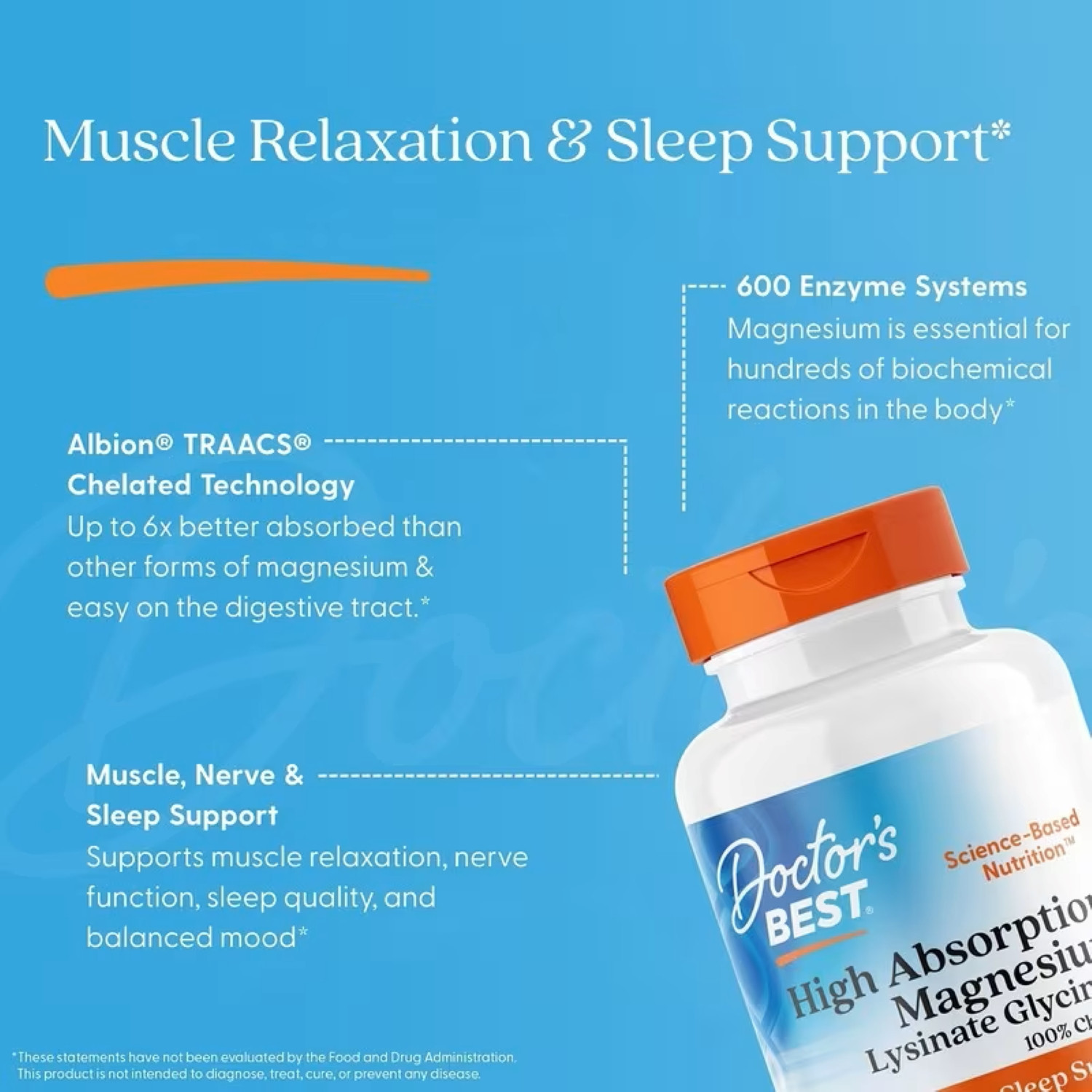 Doctor’s Best High Absorption Magnesium Tabs Doctor’s Best High Absorption Magnesium Tabs