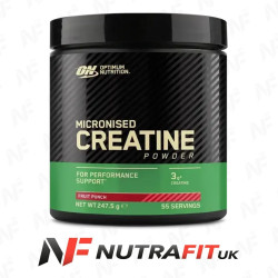 OPTIMUM NUTRITION CREATINE micronized performance support flavoured powder