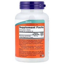 NOW Foods Magnesium Citrate 200 mg Tabs