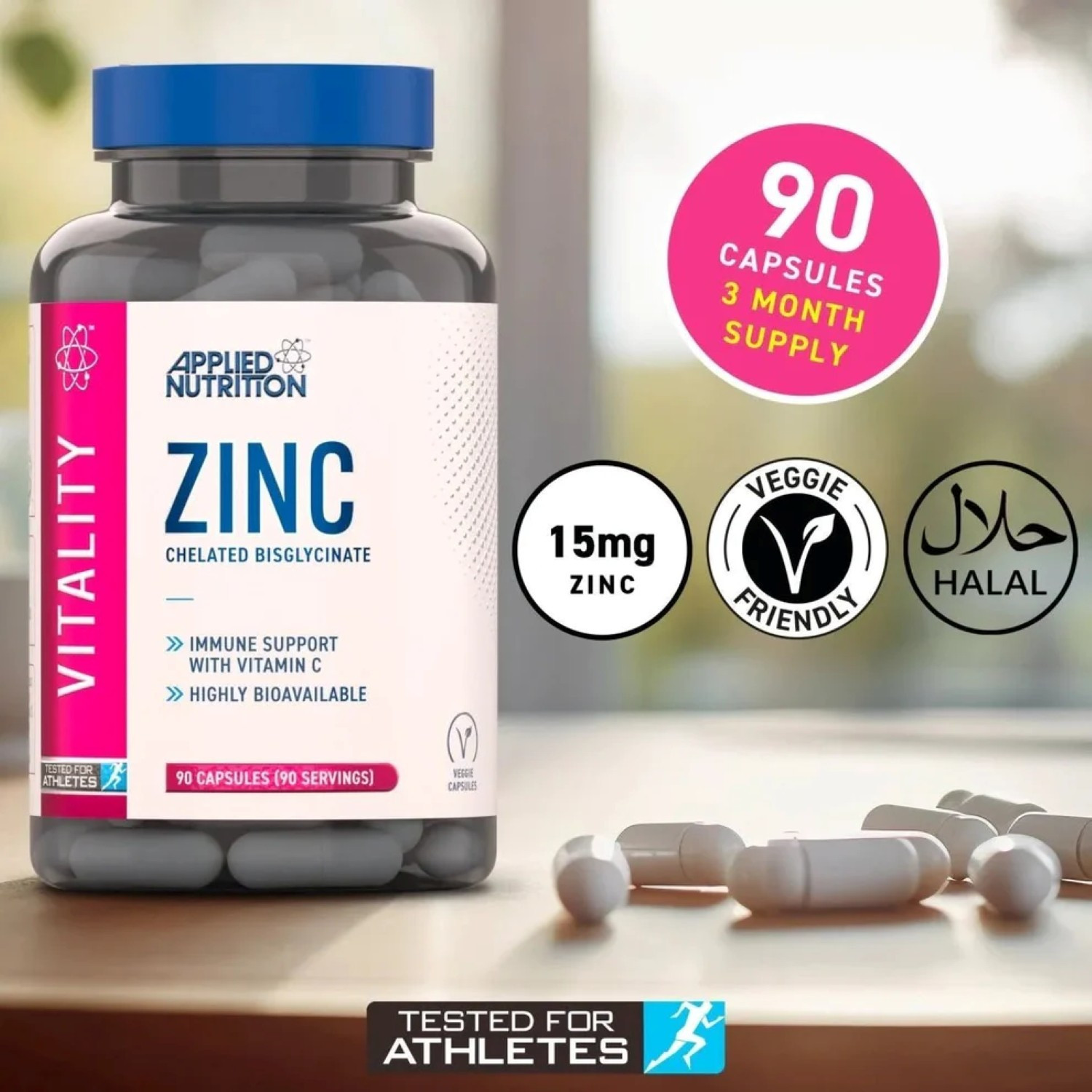 Applied Nutrition Zinc 90 Vegan Caps