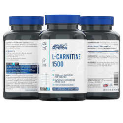 Applied Nutrition L-carnitine 1500 120 Veggie Caps Applied Nutrition L-carnitine 1500 120 Veggie Caps