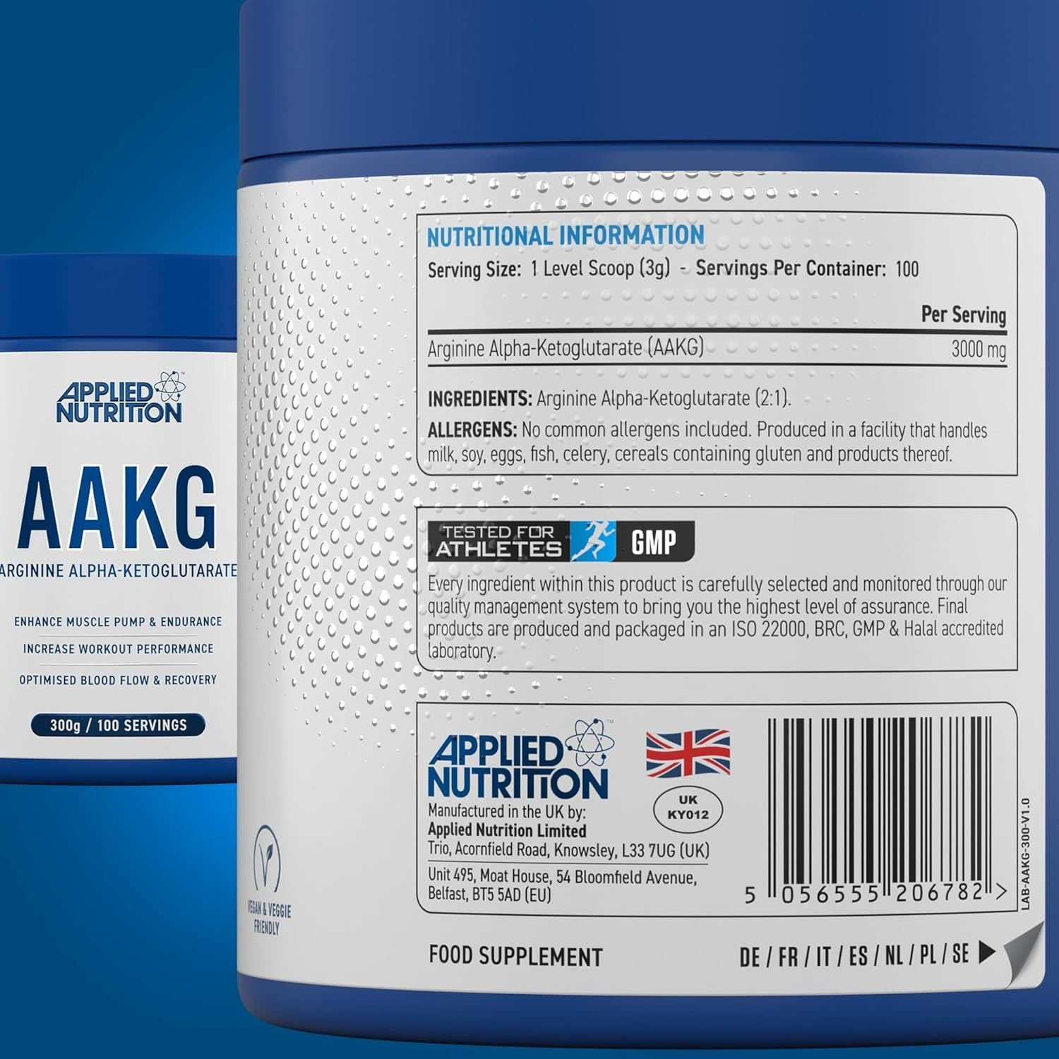 Applied Nutrition AAKG Powder 300g Applied Nutrition AAKG Powder 300g