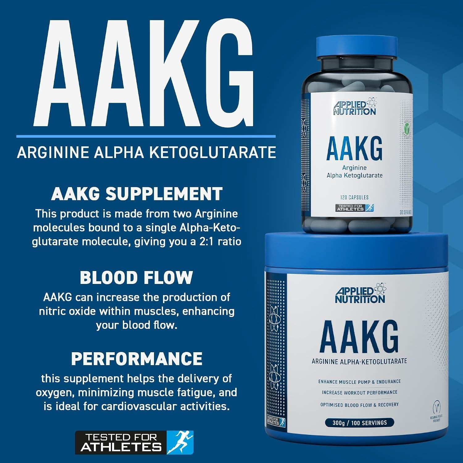Applied Nutrition AAKG Powder 300g Applied Nutrition AAKG Powder 300g