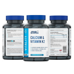 Applied Nutrition Calcium & Vitamin K2 60 Caps