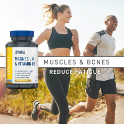 Applied Nutrition Magnesium & Vitamin D3 60 Caps