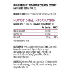 Applied Nutrition Collagen + Coconut 180 Caps Applied Nutrition Collagen + Coconut 180 Caps