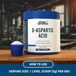 Applied Nutrition D‑Aspartic Acid Powder 300g Applied Nutrition D‑Aspartic Acid Powder 300g