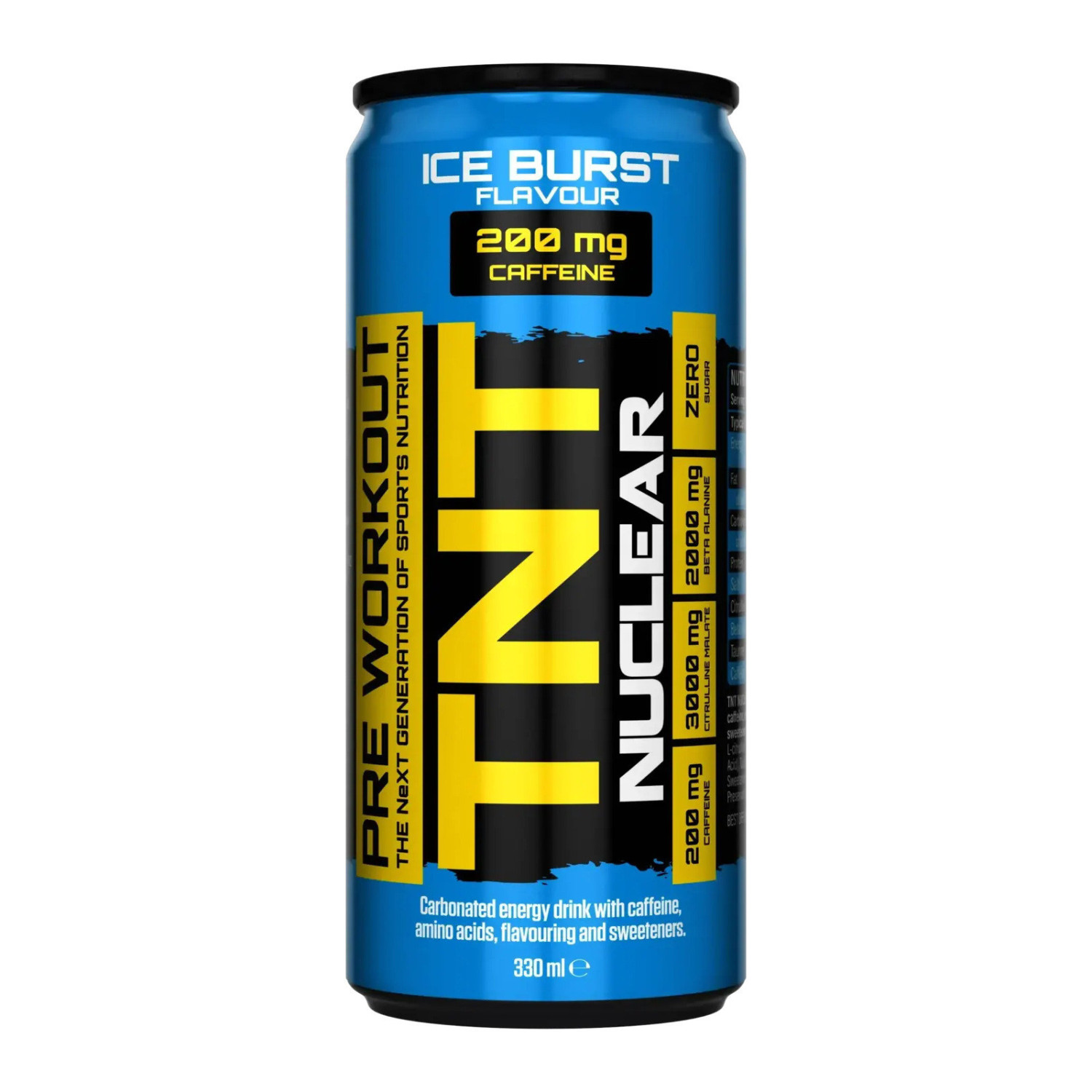 NXT Nutrition TNT Nuclear RTD 12 x 330ml NXT Nutrition TNT Nuclear RTD 12 x 330ml