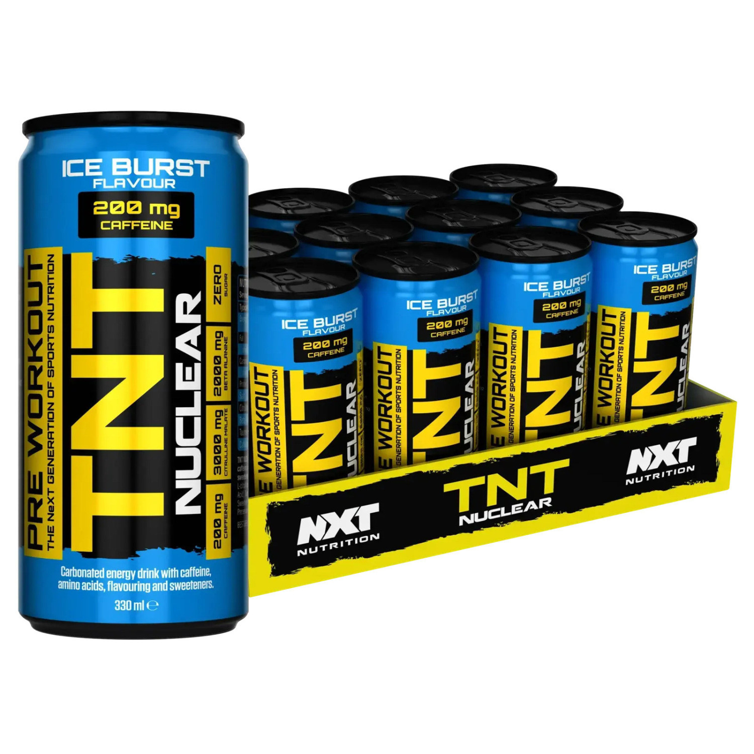 NXT Nutrition TNT Nuclear RTD 12 x 330ml NXT Nutrition TNT Nuclear RTD 12 x 330ml