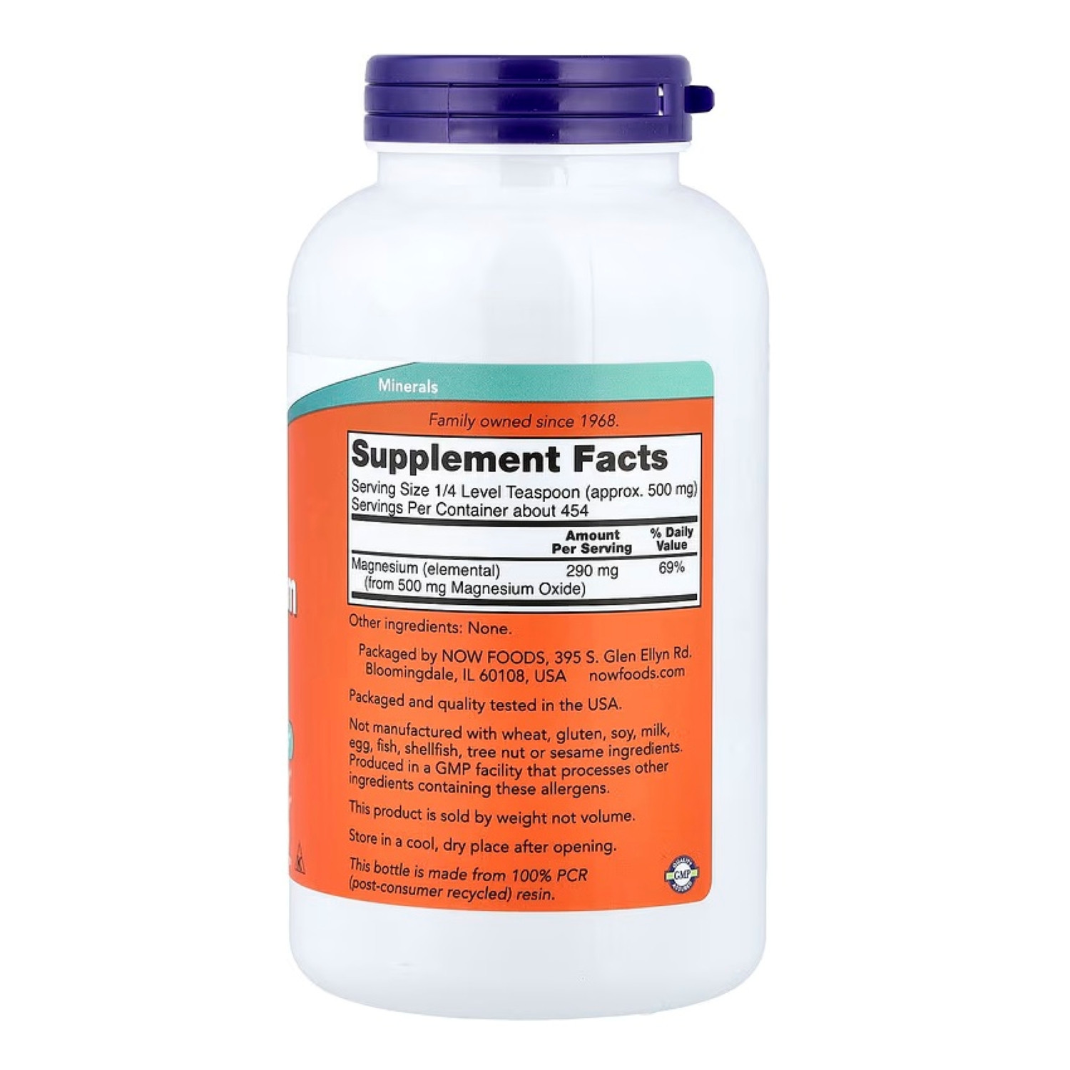 NOW Foods Magnesium Oxide Powder 227g NOW Foods Magnesium Oxide Powder 227g