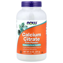 NOW Foods Calcium Citrate Powder 227g