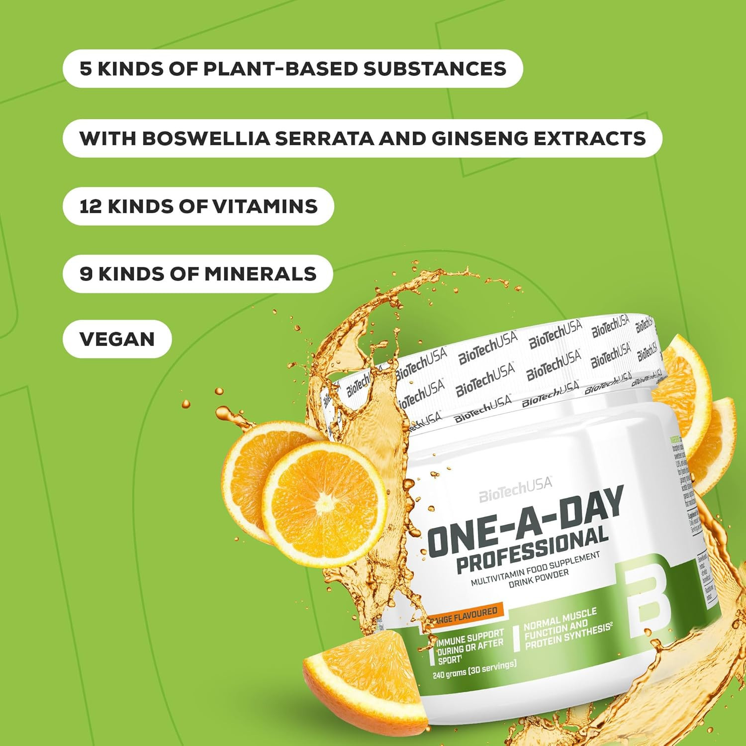 Biotech USA One‑A‑Day Professional Powder 240g Biotech USA One‑A‑Day Professional Powder 240g