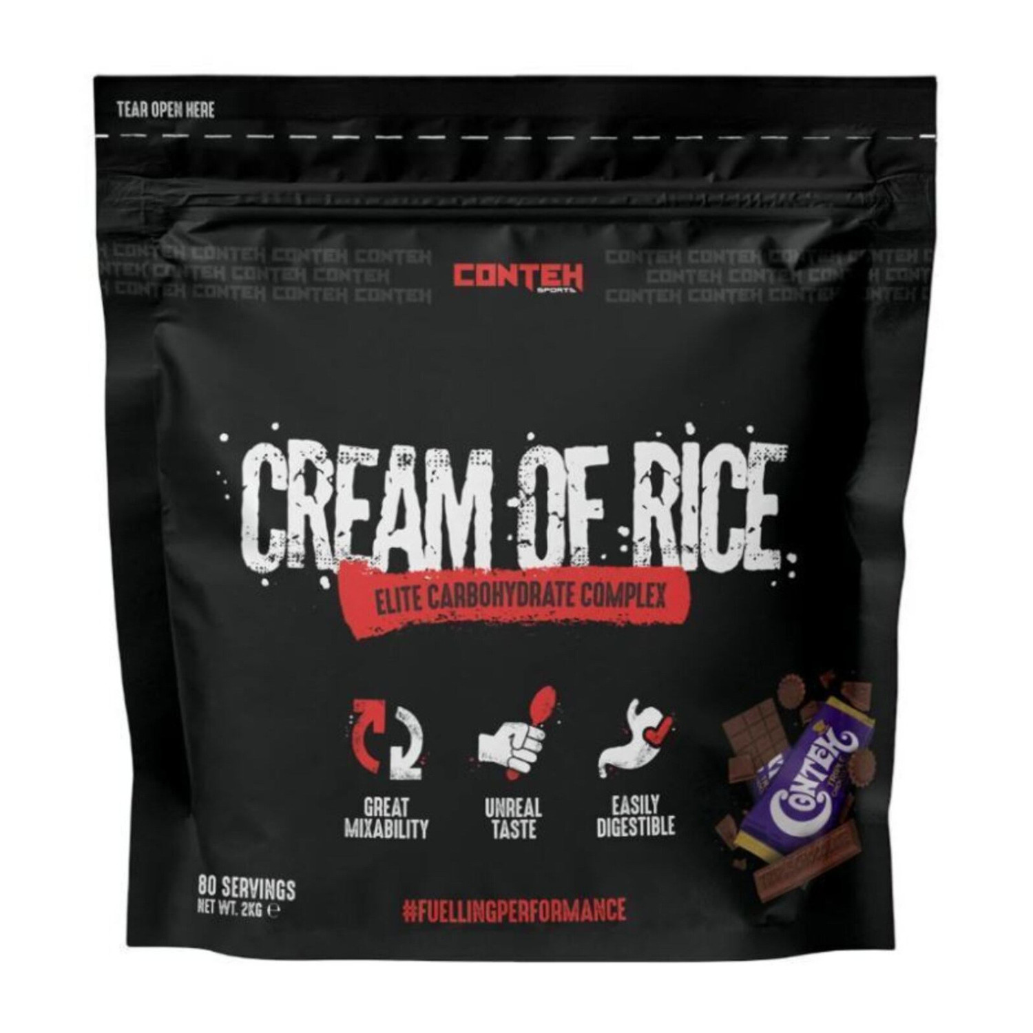 Conteh Sports Cream of Rice Powder 2000g Conteh Sports Cream of Rice Powder 2000g