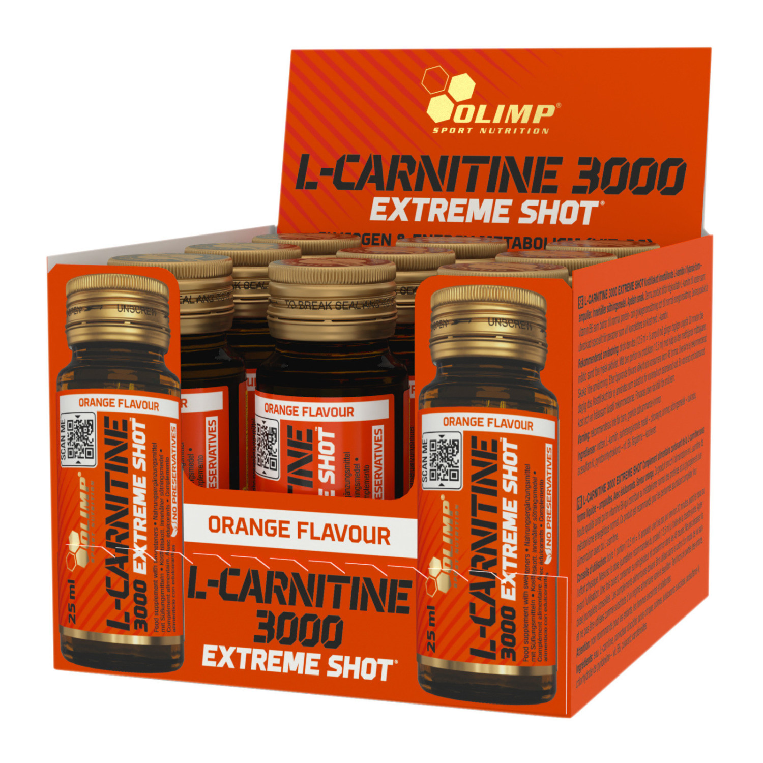 Olimp Nutrition L-carnitine 3000 Extreme Shot Olimp Nutrition L-carnitine 3000 Extreme Shot