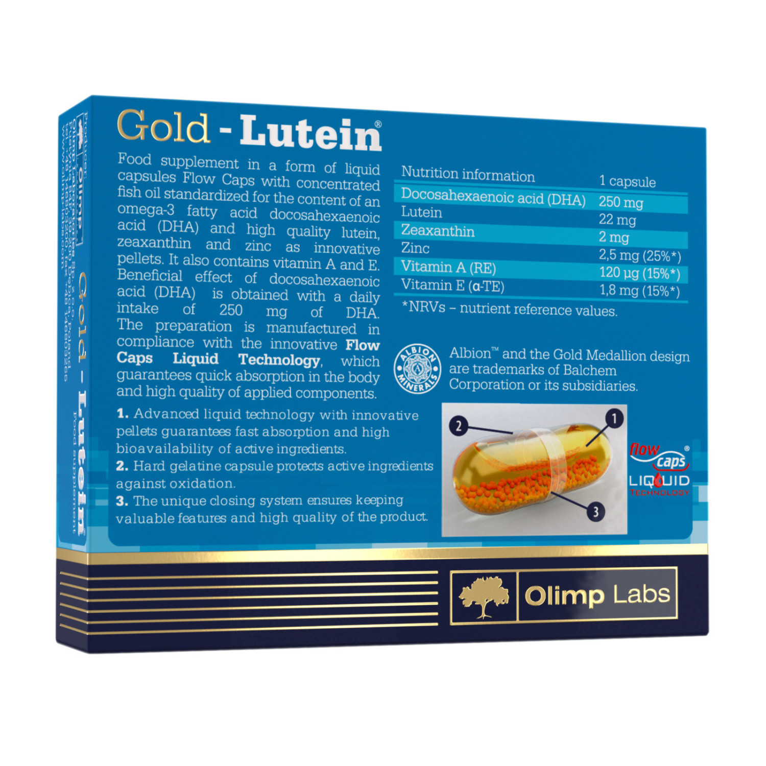 Olimp Labs Gold-Lutein 30 Caps