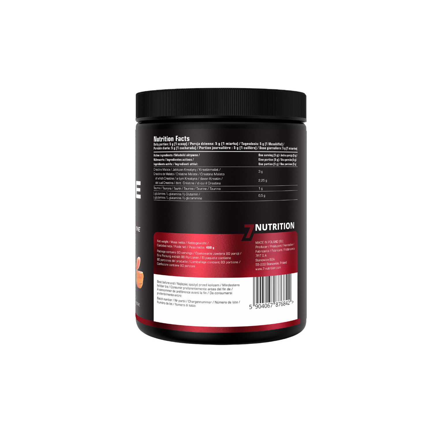 7Nutrition Creatine Strong Powder 400g 7Nutrition Creatine Strong Powder 400g