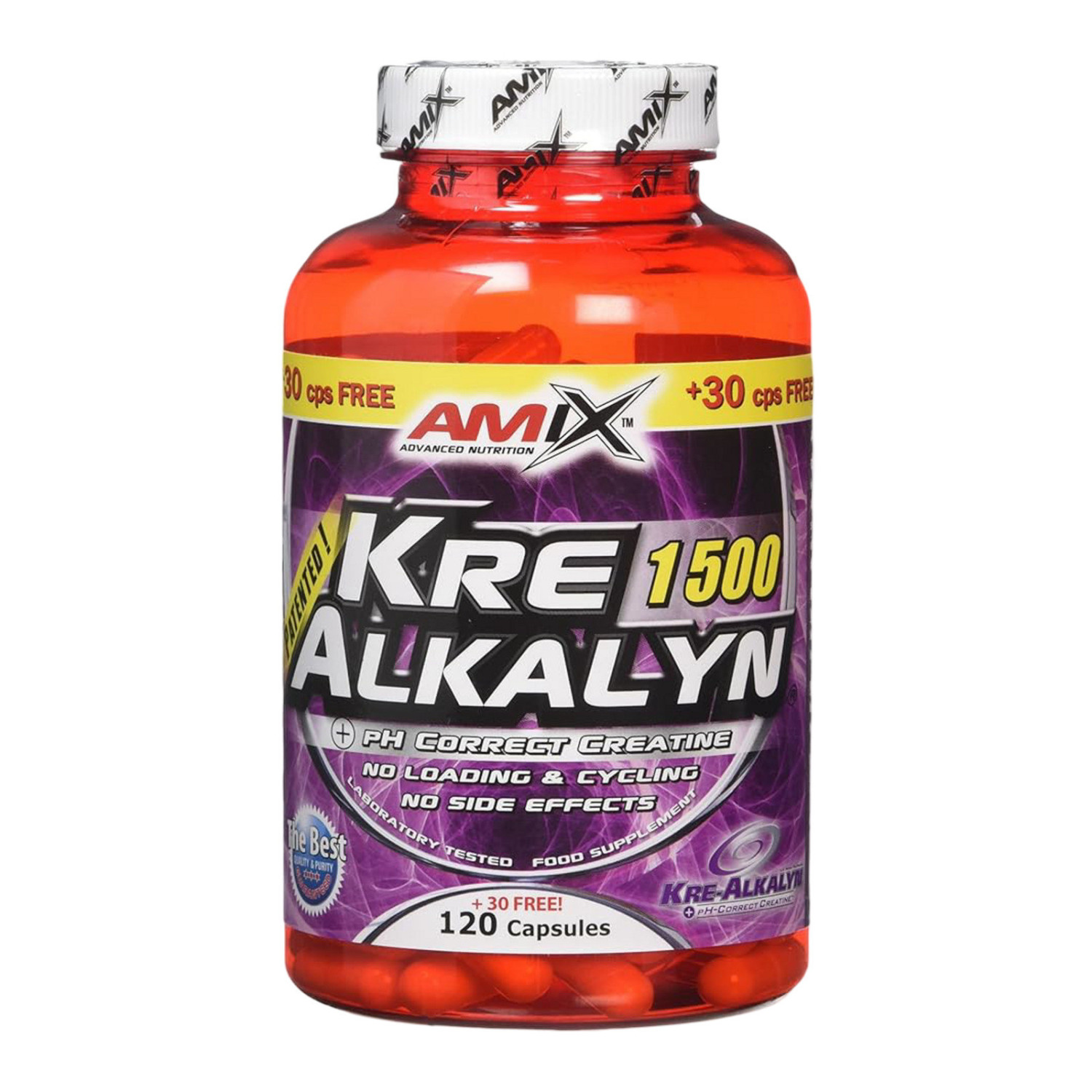 Amix Kre‑Alkalyn 1500 Vege Caps