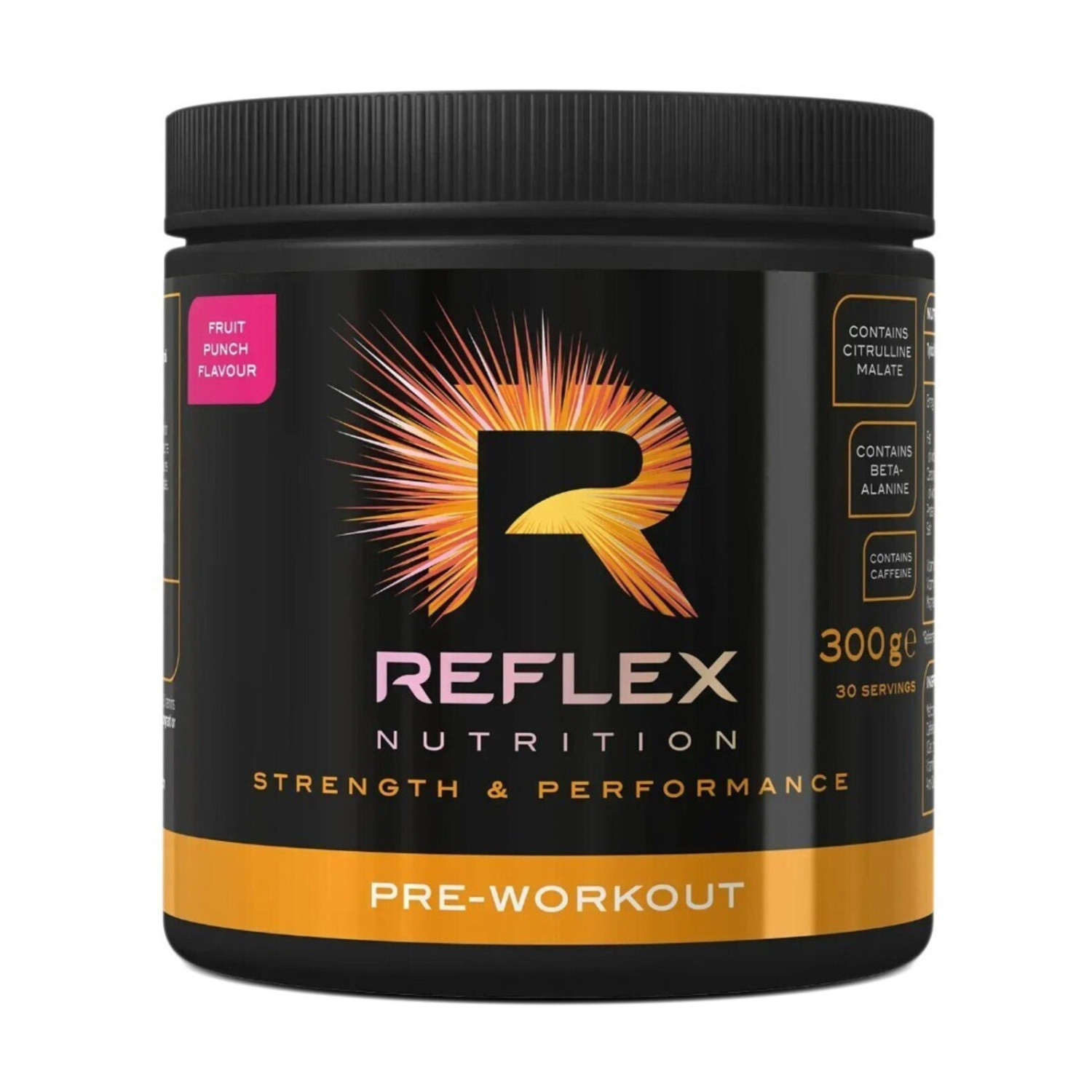 Reflex Nutrition Pre‑Workout Powder 300g