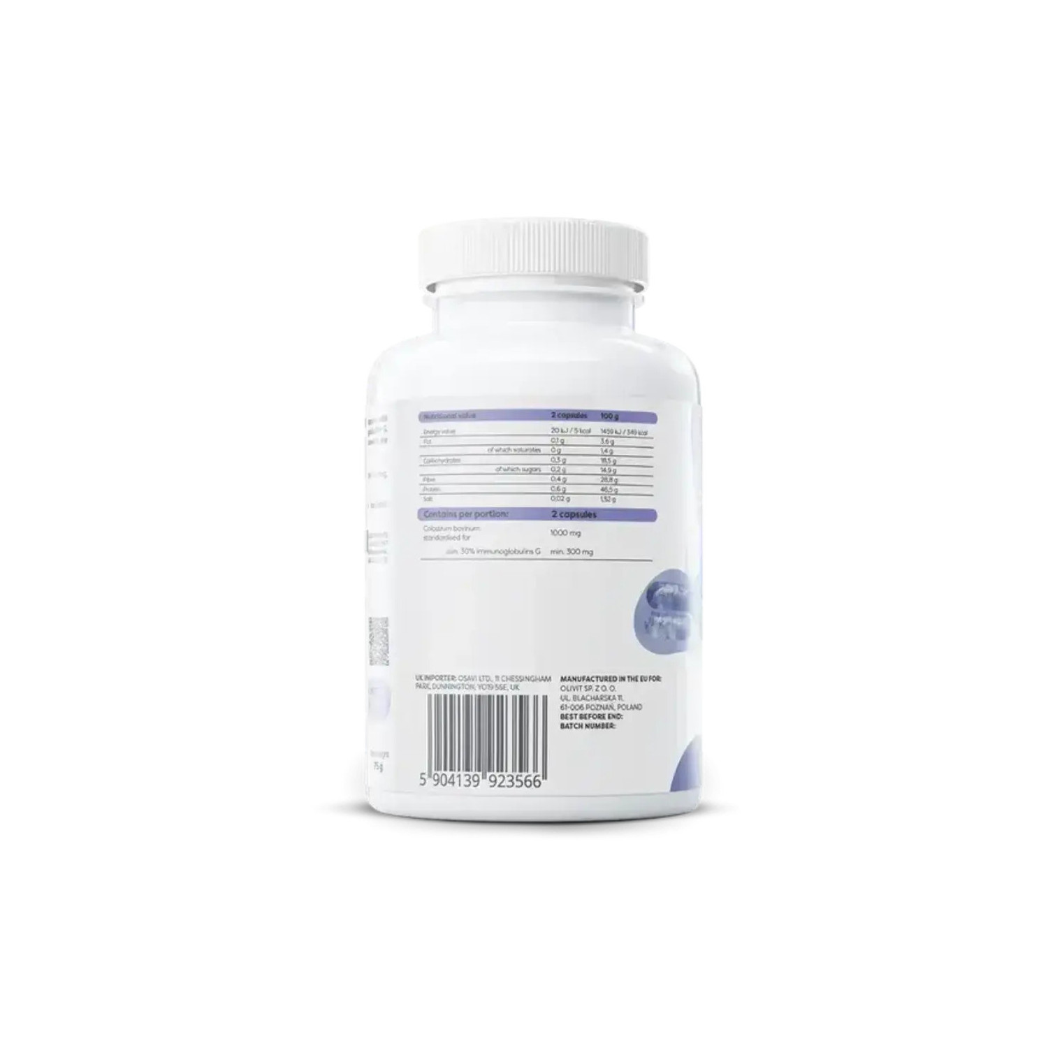 Osavi Colostrum 1000mg Caps