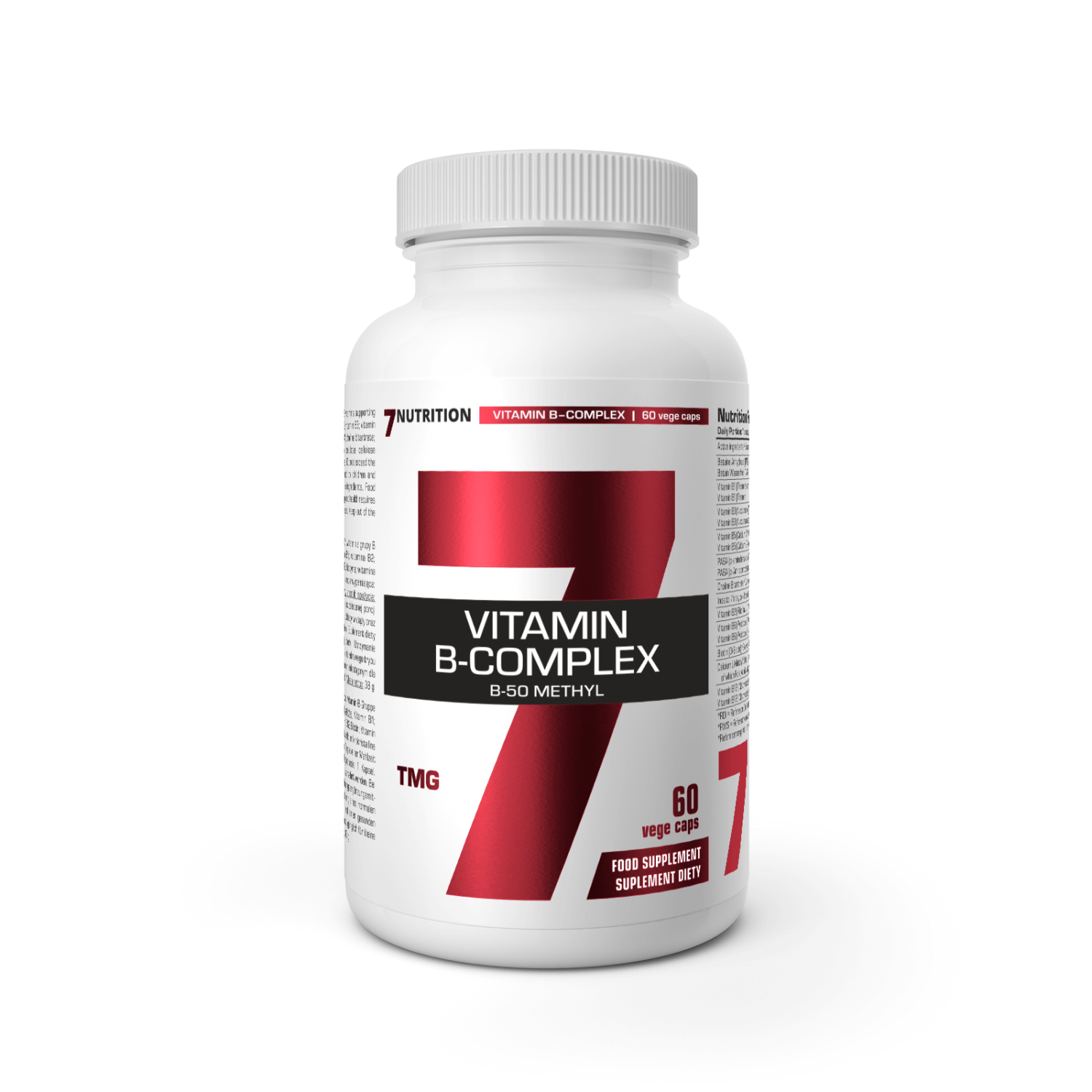 7Nutrition Vitamin B‑Complex Vege Caps 7Nutrition Vitamin B‑Complex Vege Caps