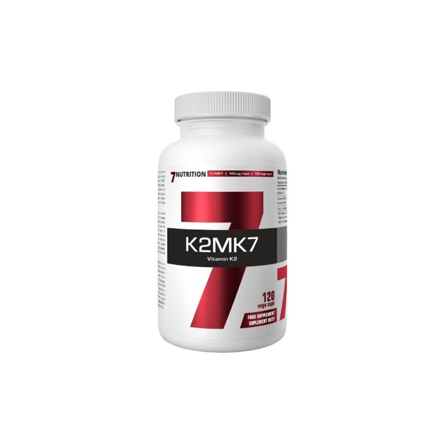 7Nutrition K2MK7 120 Vege Caps 7Nutrition K2MK7 120 Vege Caps