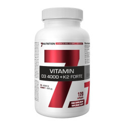 7Nutrition Vitamin D3 4000 + K2 Forte 120 Caps