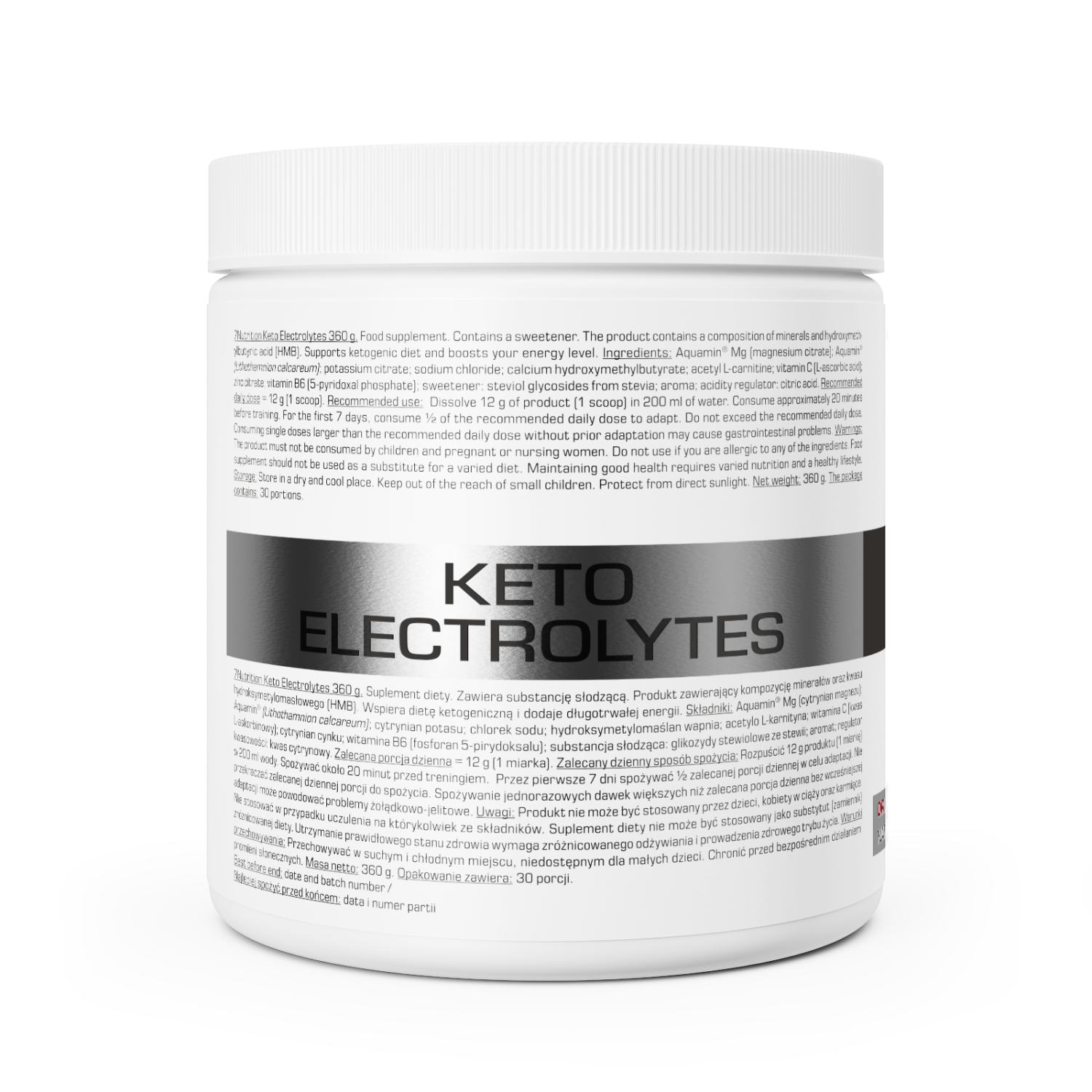 7Nutrition Keto Electrolytes Powder 360g